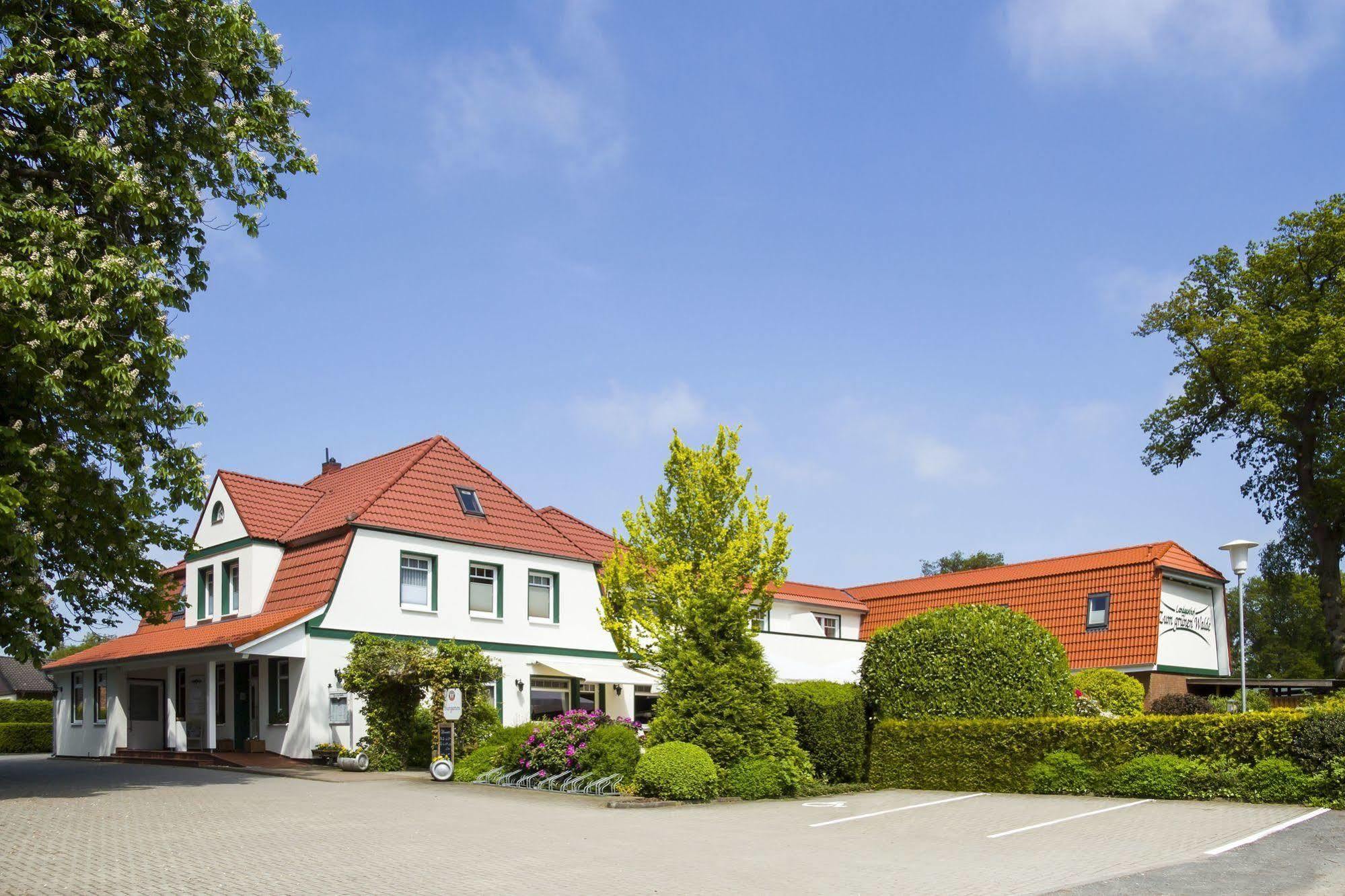Landgasthof "Zum Gruenen Walde" Nordholz Dış mekan fotoğraf